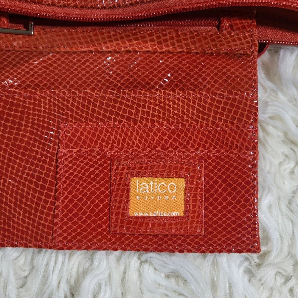 LATICO NJ USA Orange Laptop Bag